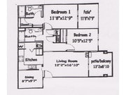 2 habitaciones
