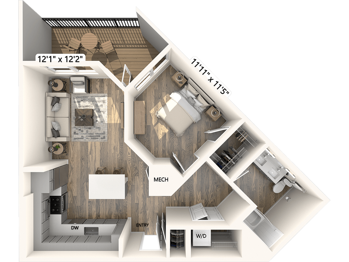 Floor Plan - AM12-705sf