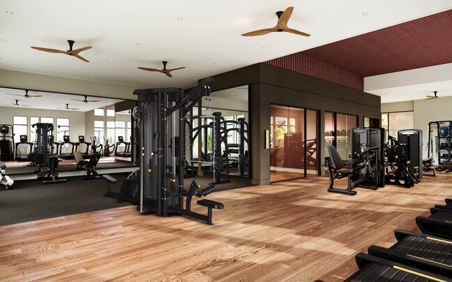 Gimnasio de última generación (render) - Avalon Parker