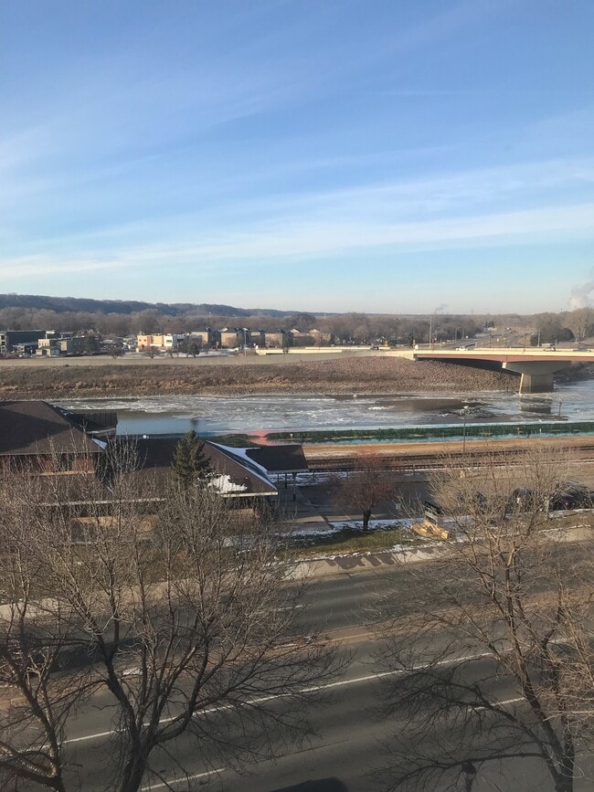 View from 5th floor apt - Riverfront Court