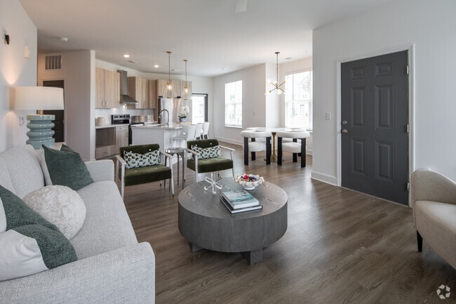 2BR, 2BA - 1,208SF - Living Room