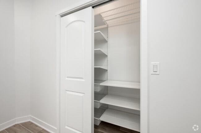 2BR, 1BA - 735SF - Second Bedroom Closet