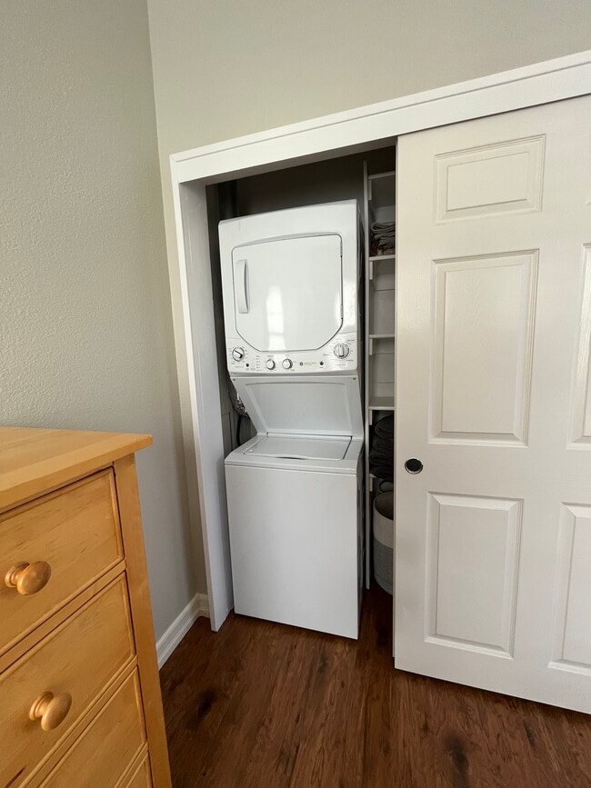 In-unit washer and dryer