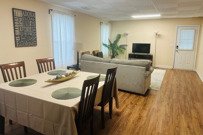 Living Room & Dining Area