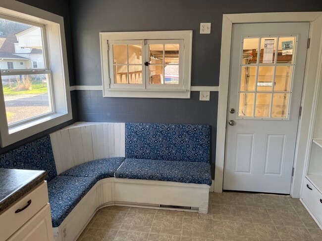 built in booth in kitchen - N139 McKay Ave