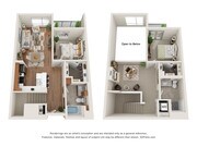 2x2D Brio_Residence 21_2x2_Teakwood Combined