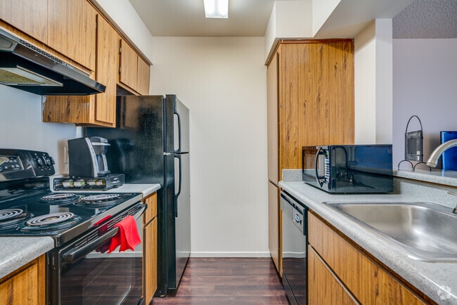 1 BR, 1 BA - 600 SF Kitchen