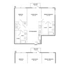 B1 D | 2x2 | 1064 sf