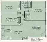 3BR/1BA