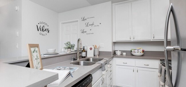 Área de cocina de un dormitorio (renovada)