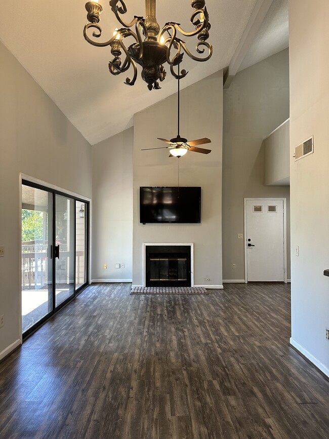 Open living area with gas fireplace - 116 Captains Way Unit 116 Captains Way