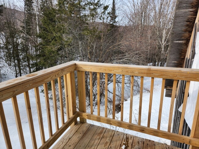 back porch - 246 Stannard Mountain Rd Unit 1