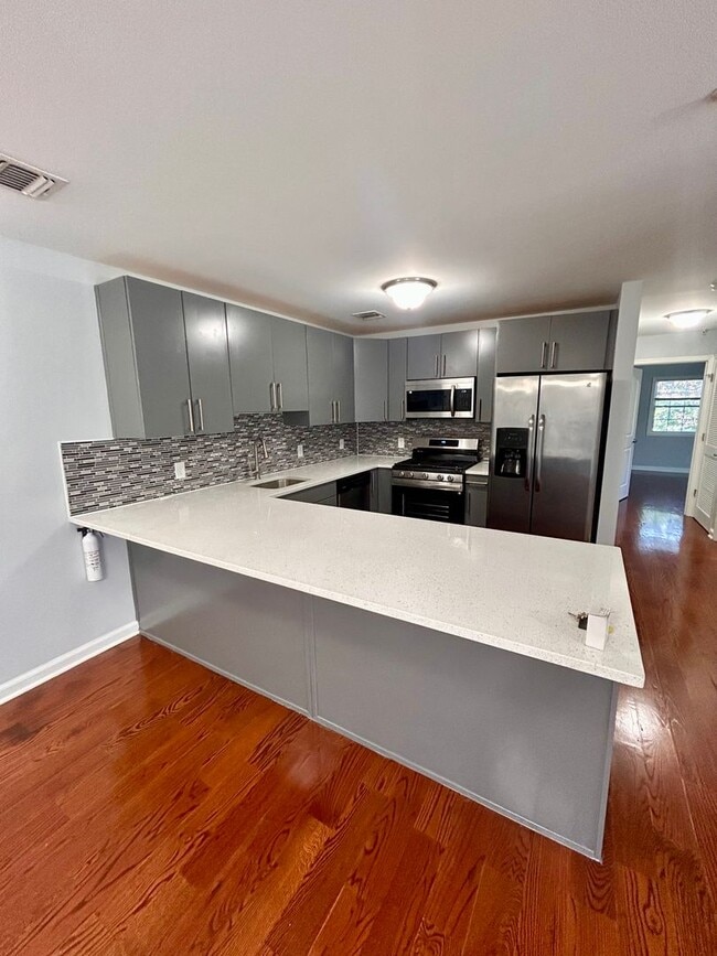 Renovated Kitchen - The Boulevard Rental