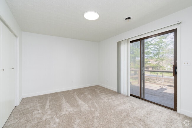 2BR, 1BA - 800SF - Primary Bedroom - Westmont Apartments