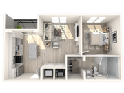 A2.0 | One Bedroom, One Bathroom