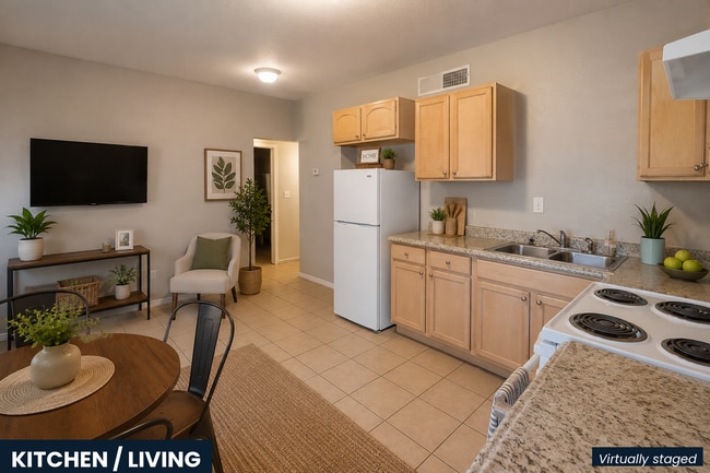 Kitchen - AI Mock Up - 1305 E San Antonio Ave Unit 1305 E San Antonio B