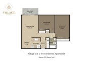 Village 1 & 2 Two Bed