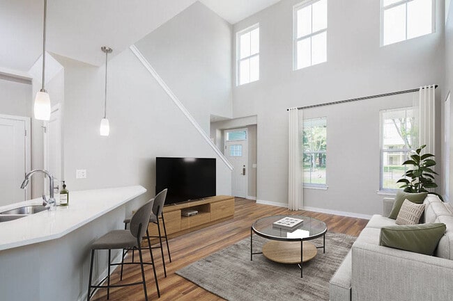 Living and dining area