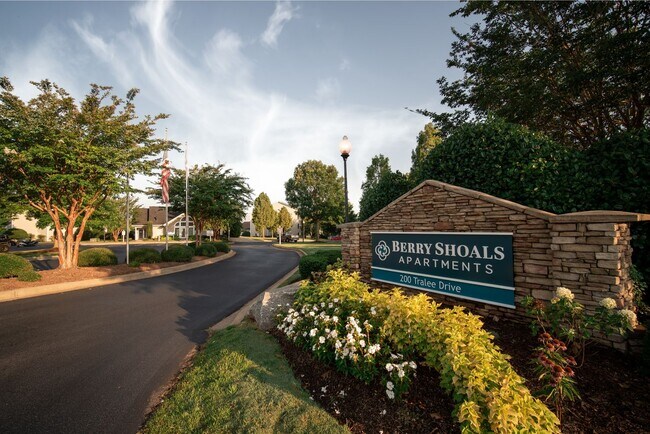 Entry Sign - Berry Shoals Apartments