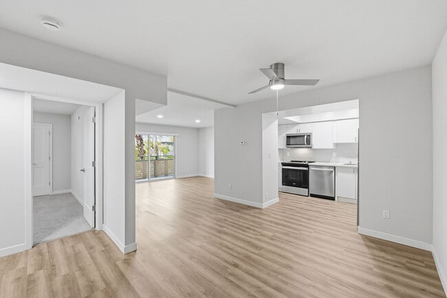 Premier 2026 Renovation 2x2 Living and Dining Area - Fayette Arms Apartments