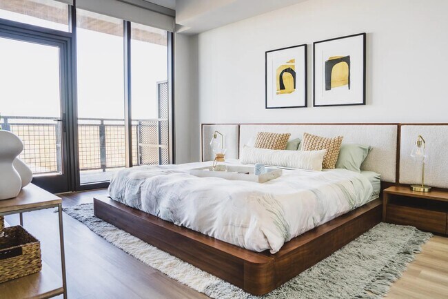 Wake up to elegance. Your Modera Parkside bedroom is more than a place to rest