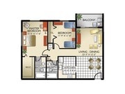 2BR/2BA