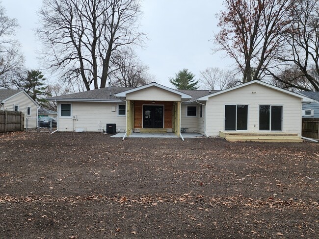 Picture was taken before yard was seeded. - 1702 Clark Ave