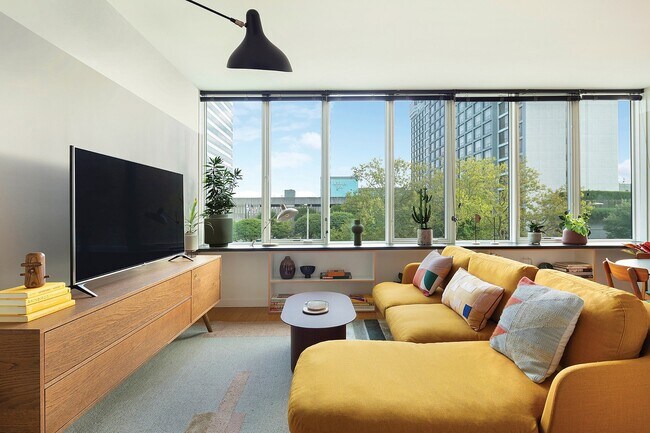 Apartment Living Space - The Point Stamford