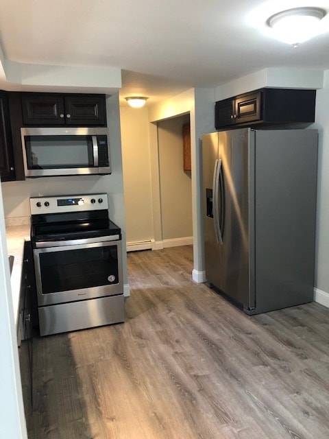 Kitchen with stainless appliances - 940 W Main St Unit 6