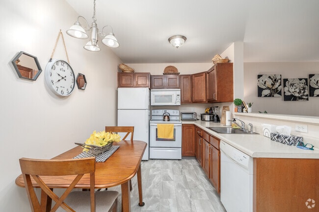 1BR, 1BA - 625SF - Kitchen - New Hartford Square Senior Apartments