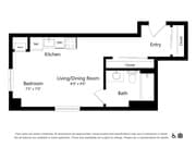 S7 | Studio | 396 SF