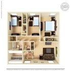 3BR/2BA