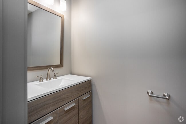 2BR, 2.5BA - 1,300SF - Half Bath