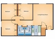 Three Bedroom/Two Bath