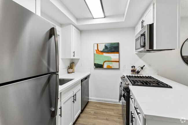 1BR, 1BA - 640SF - Kitchen