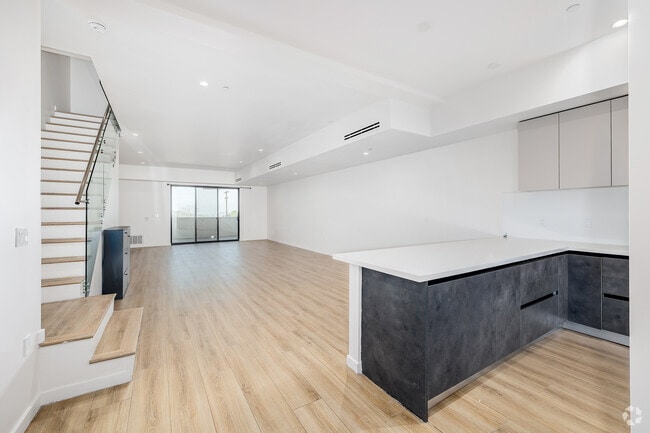 3BR, 3.5BA - 2,261SF - Living Room - 7341 Valmont St