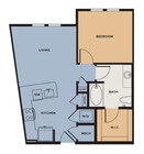 Plano de planta A7 Broadstone Baybrook