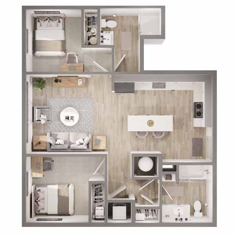 B6 Floorplan - B5