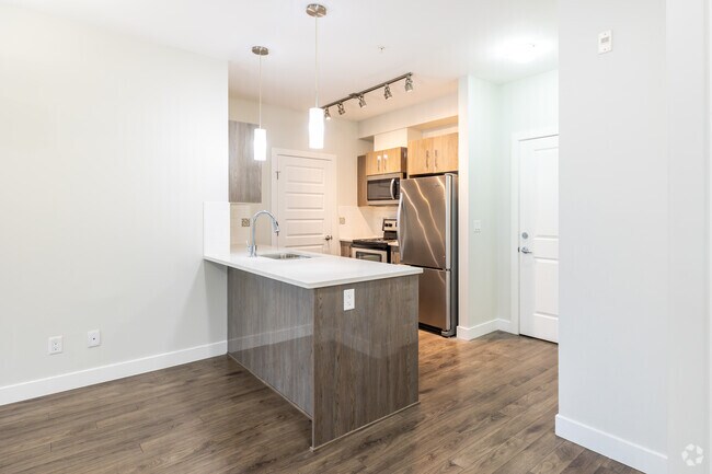 2BR, 2BA + Den — 1050SF - Kitchen