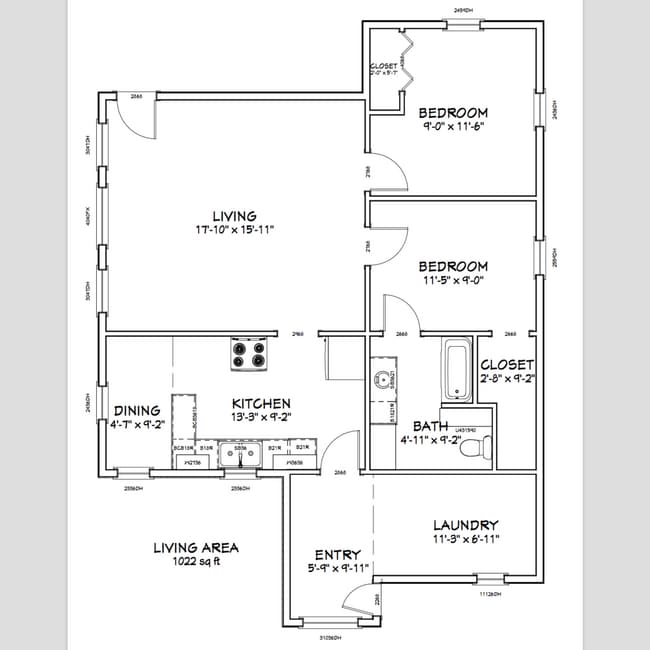 Photo - Comfortable 2 Bedroom Home With Shade Trees Unit 406 6th