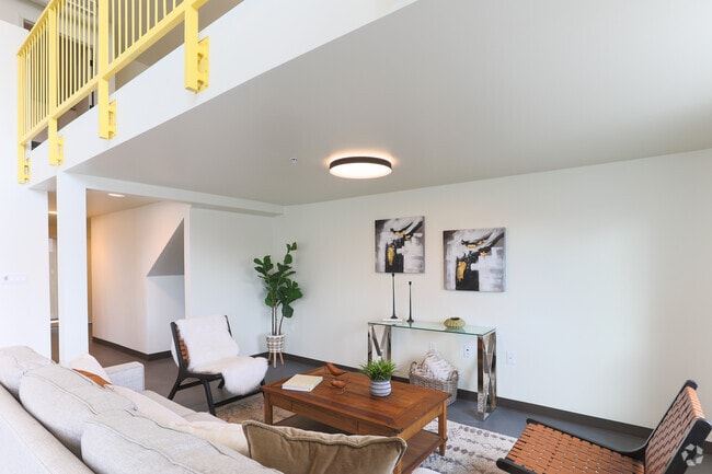 2BD, 2BA Loft - 1,475SF Living Room