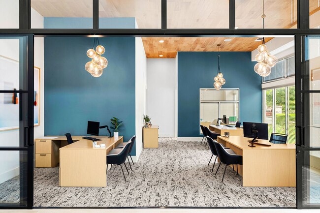 Welcoming Leasing Lobby - Bexley 3FIVE