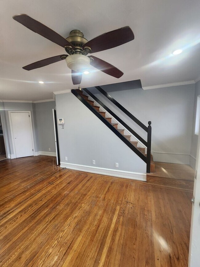 Photo - East Oak Lane House for rent with front porch and rear yard