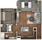 1 Bedroom 1 Bathroom XL