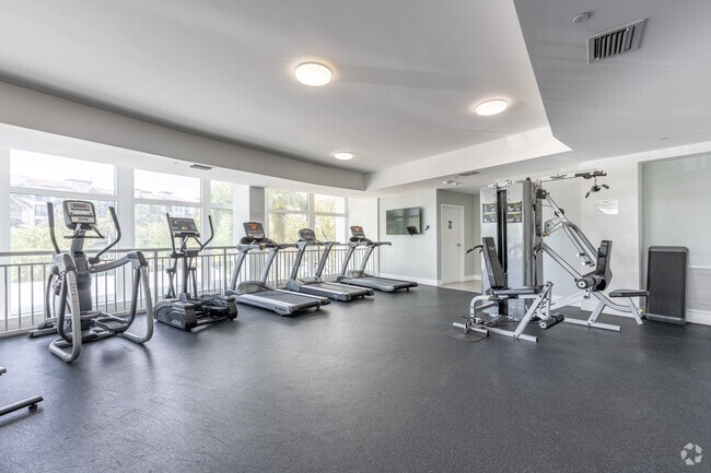 Fitness Center - The Club at Crystal Lake