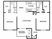 2BR/2BA