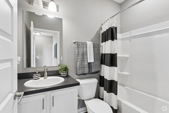 Jack 2BR, 2BA - 1,290SF - Primary Bathroom