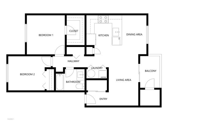 Photo - Pet Friendly 2 bed/ 1 bath unit at Soldier Ridge! Unit # 310