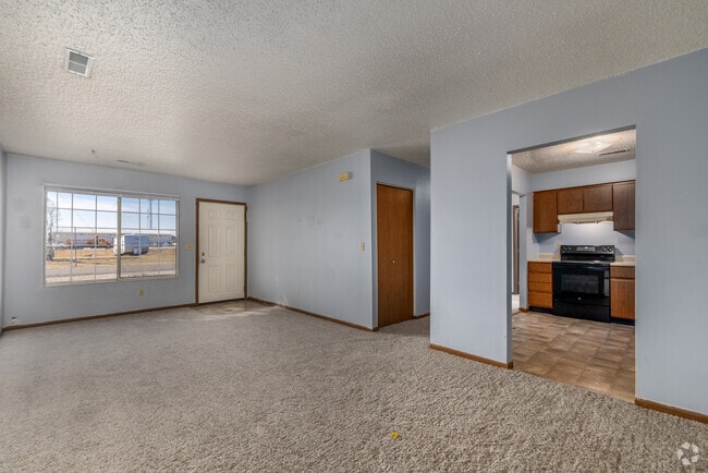 2BR, 1BA — 864SF — Living Room