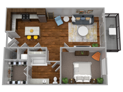 1 Bedroom 1 Bathroom